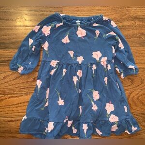 Tea Collection Blue Bishop Sleeve Sundress